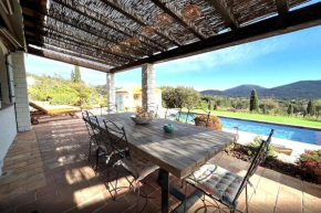 Villa provençale climatisée, piscine chauffée